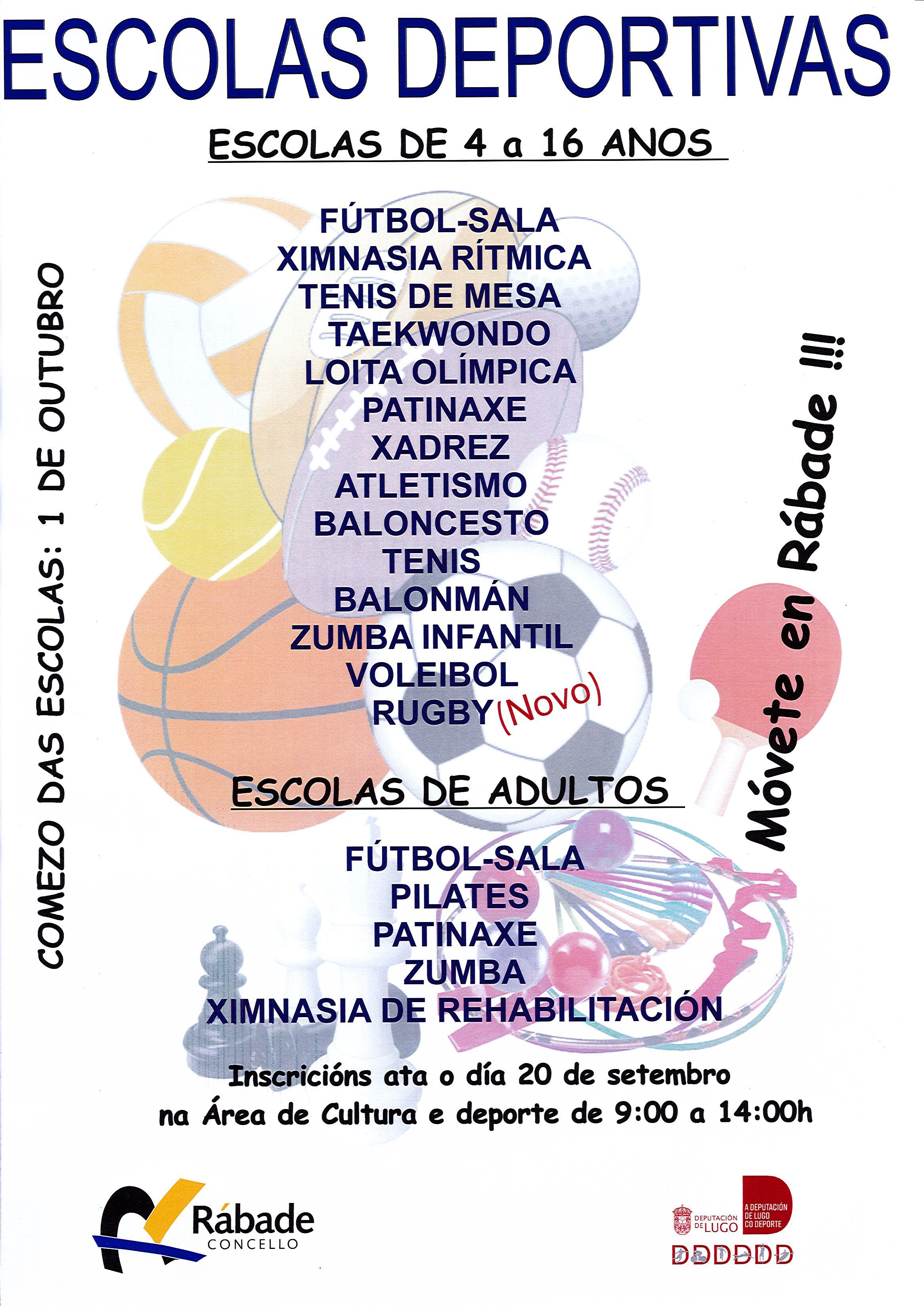 Cartel Escolas 2019/2020