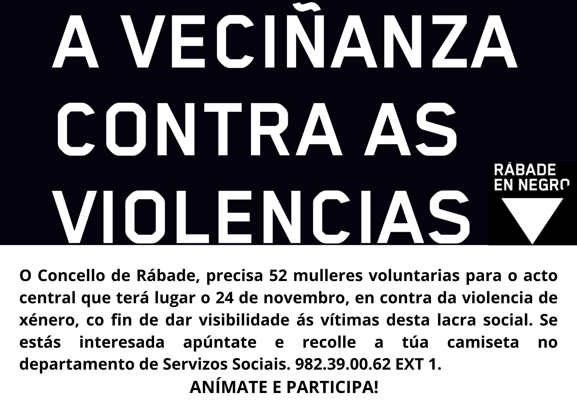 13112023 cartel voluntarias CONTRA violencia de xenero
